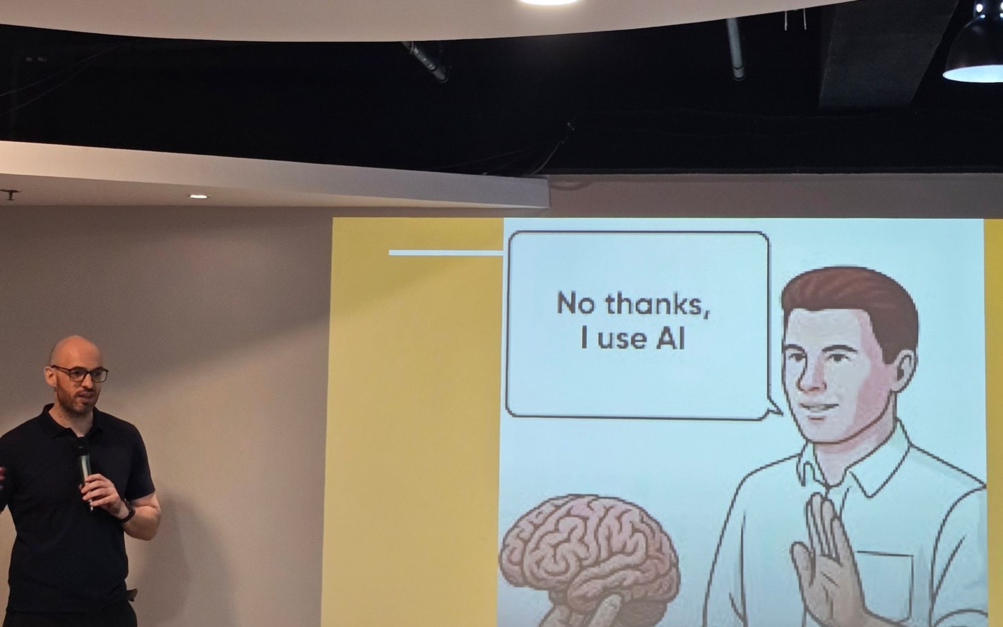 Prompt library vs training: practise on your own work