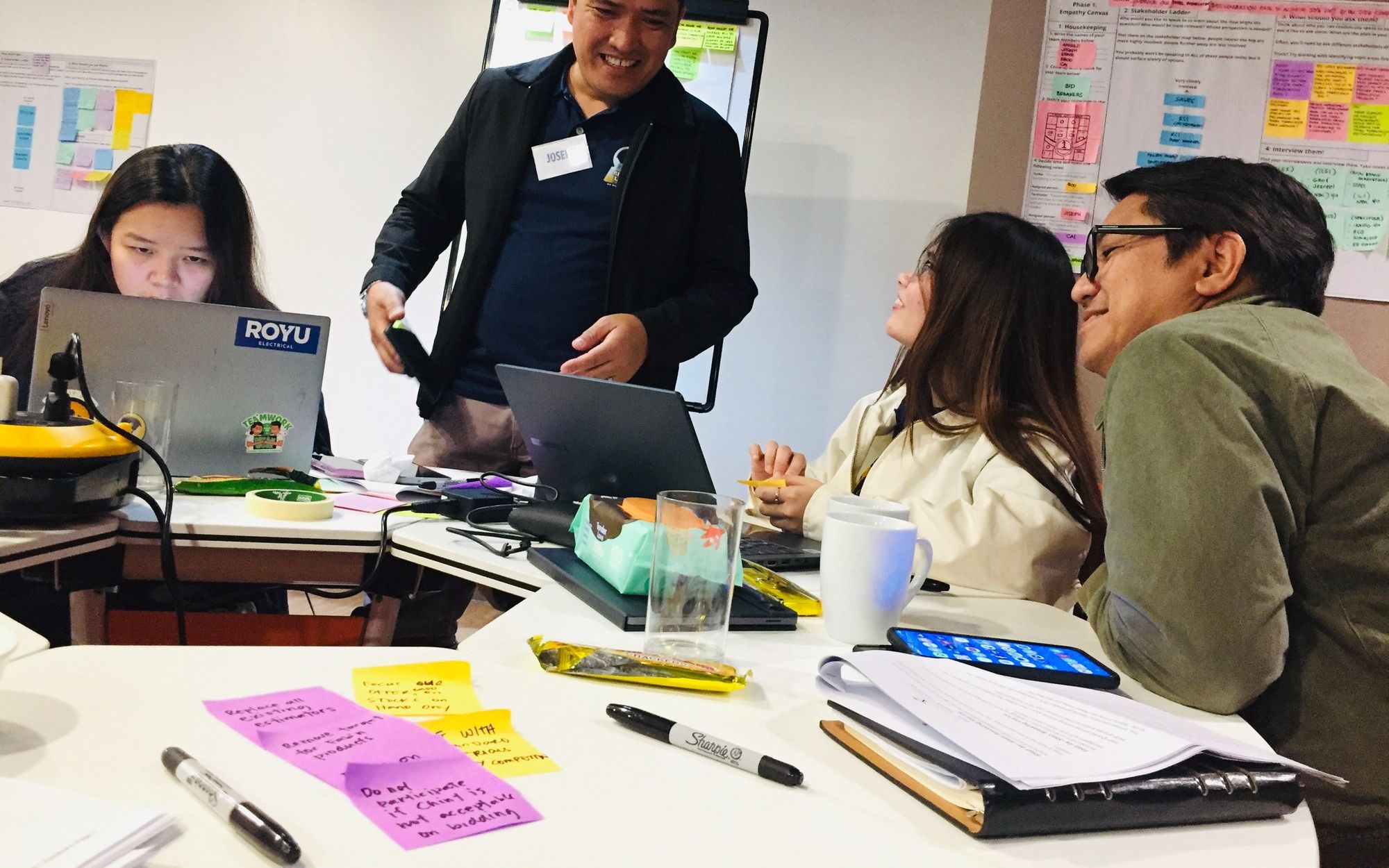 Prototype before business case: build a rough version people can try